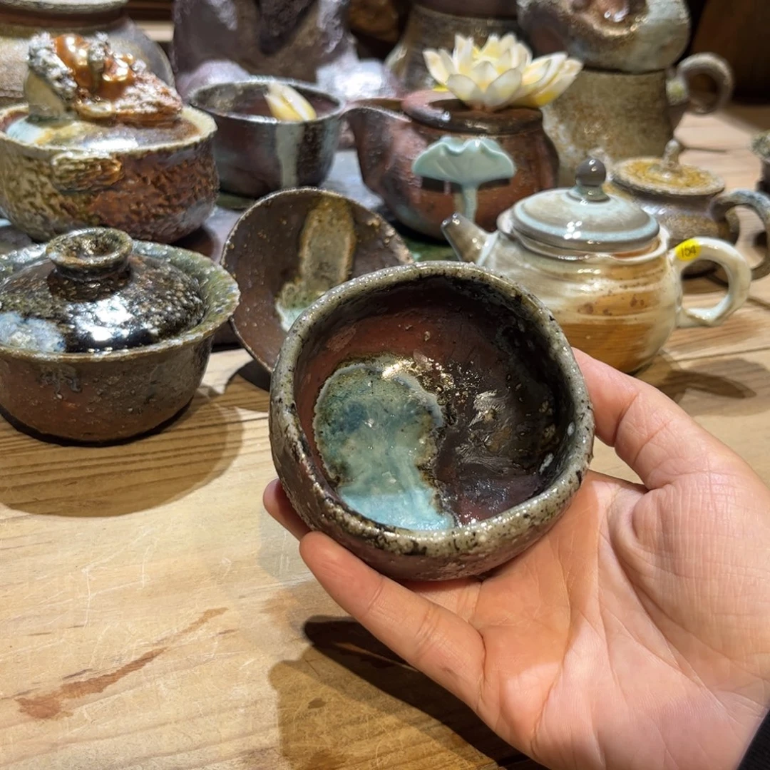 柴烧茶具福利来了