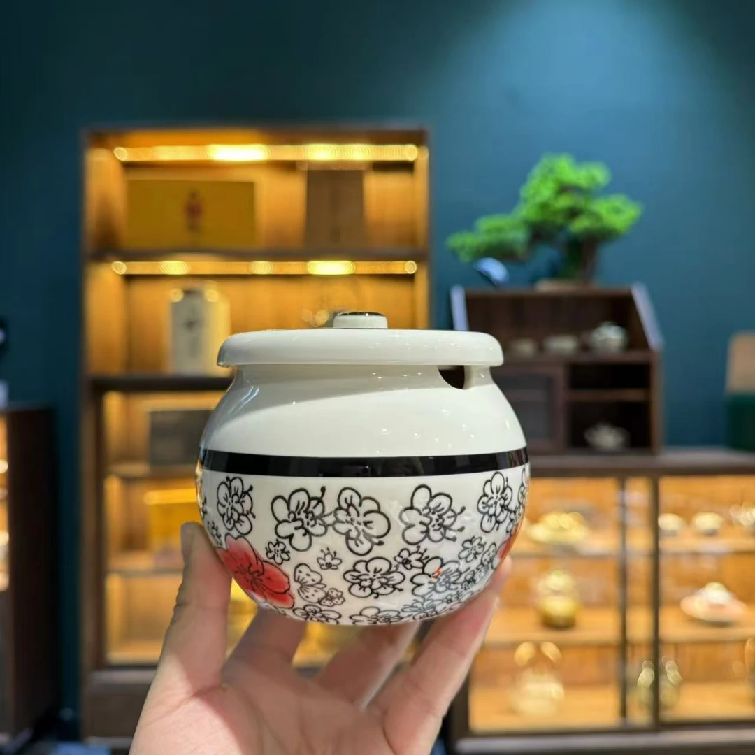 日式和风梅花烟灰缸HSF2