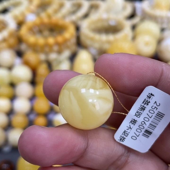 裸石蜜蜡未镶嵌19.3mm