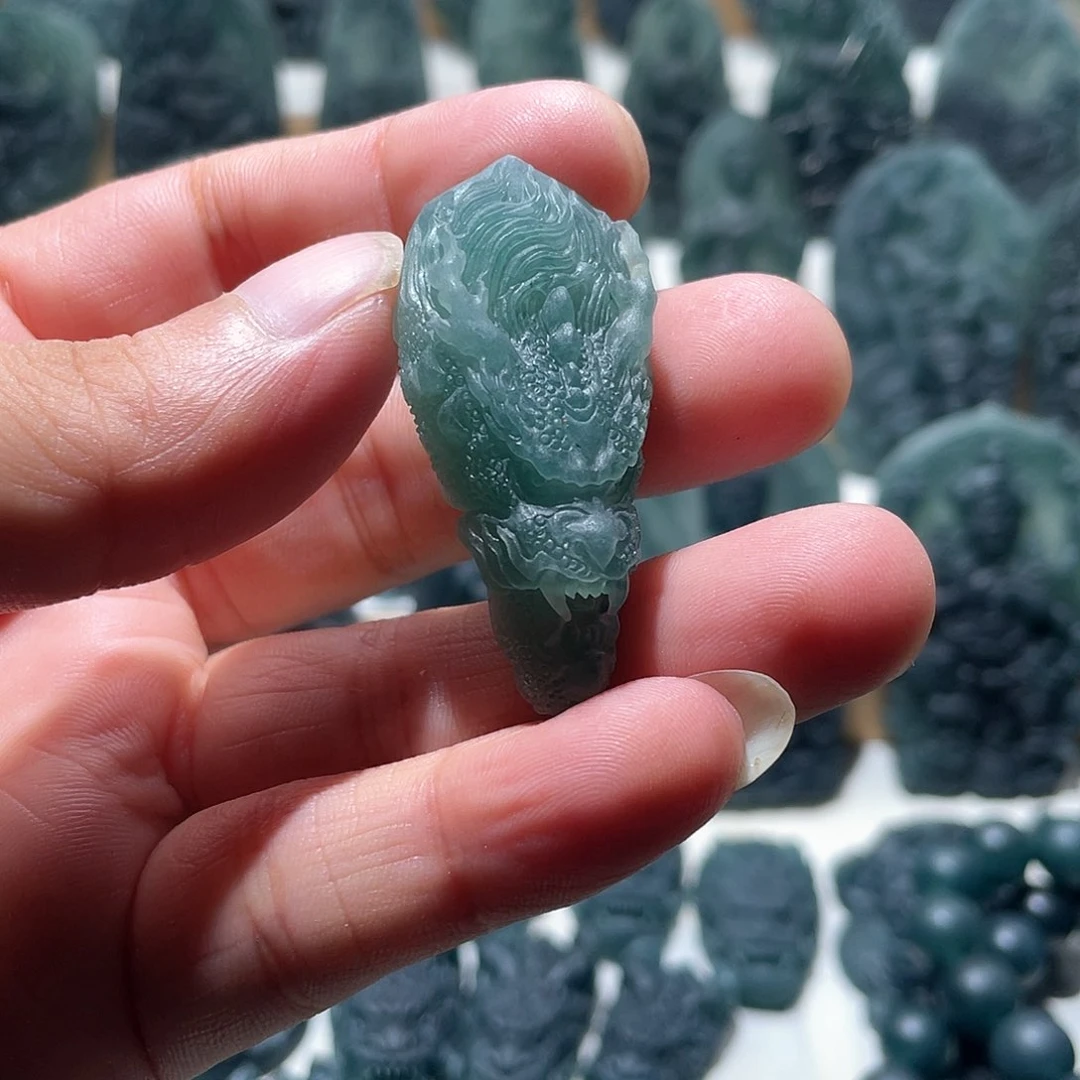 定制翡翠未镶嵌┊****?龙