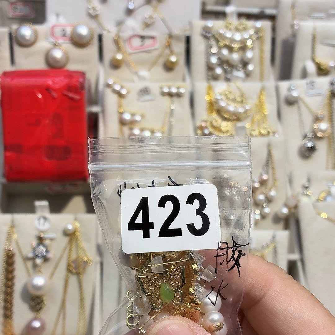 ****️淡水珍珠耳饰合金
