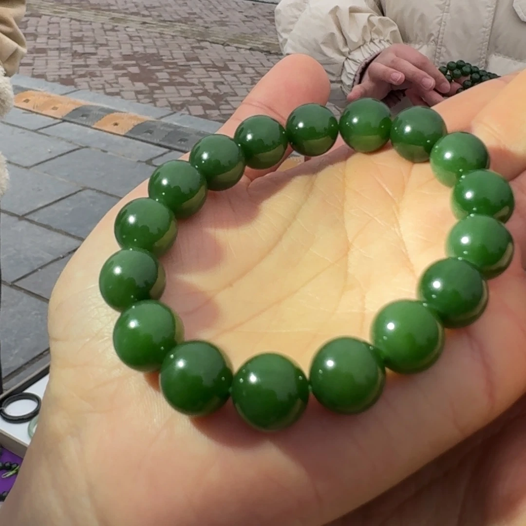 和田玉颈饰未镶嵌卡12碧玉7V多样性拍一发一