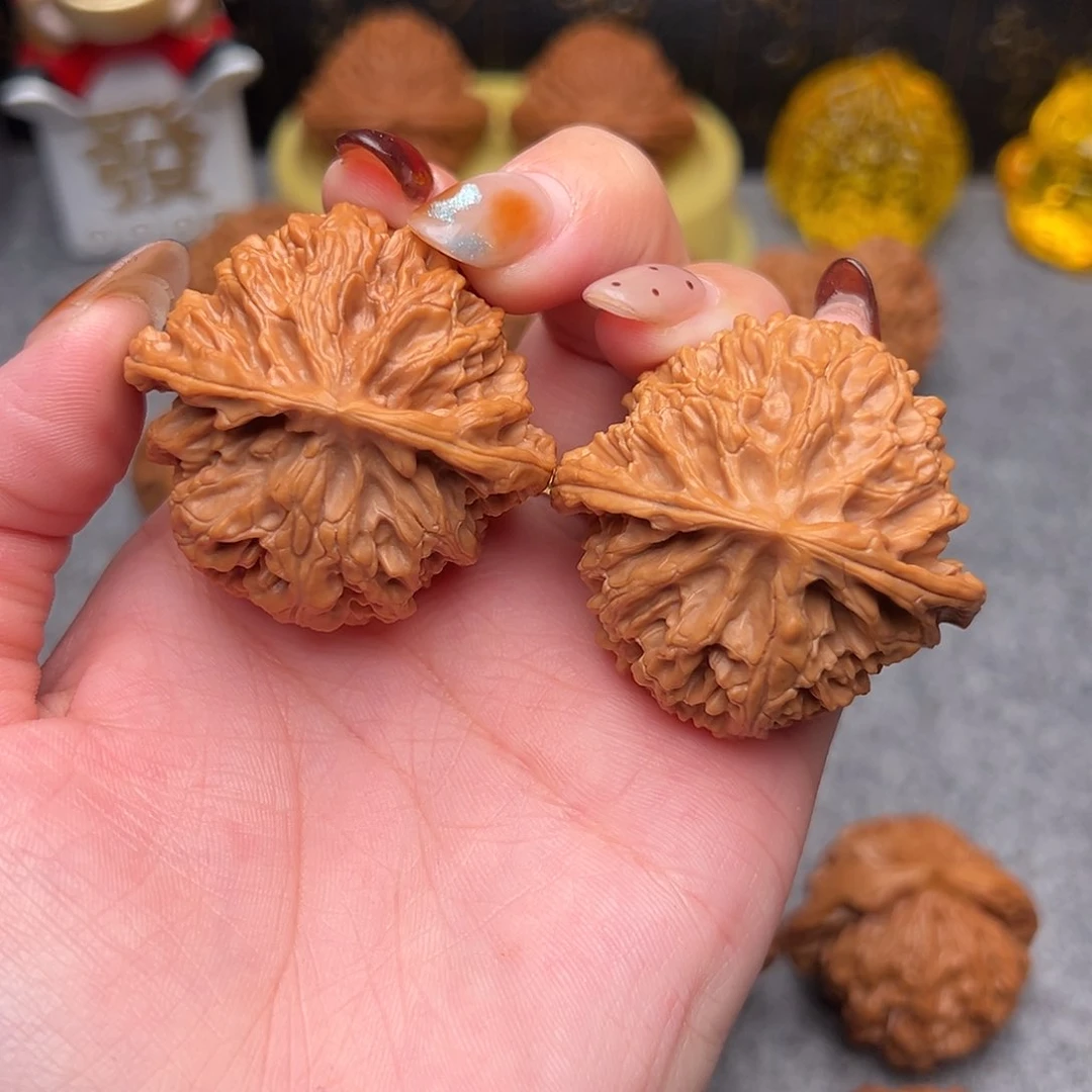 把件文玩核桃1***-精品精配苹果园43尺寸