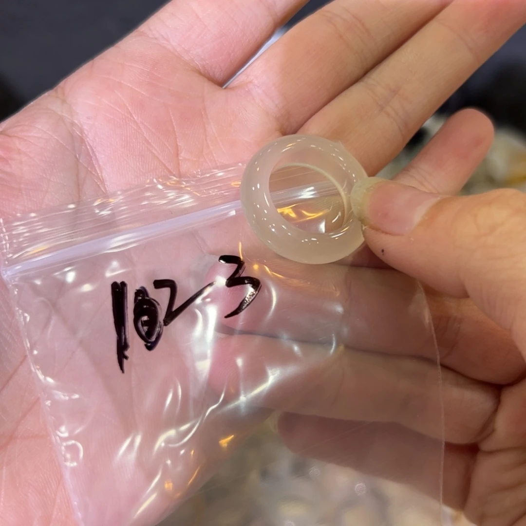 玛瑙/玉髓戒指合金123港14