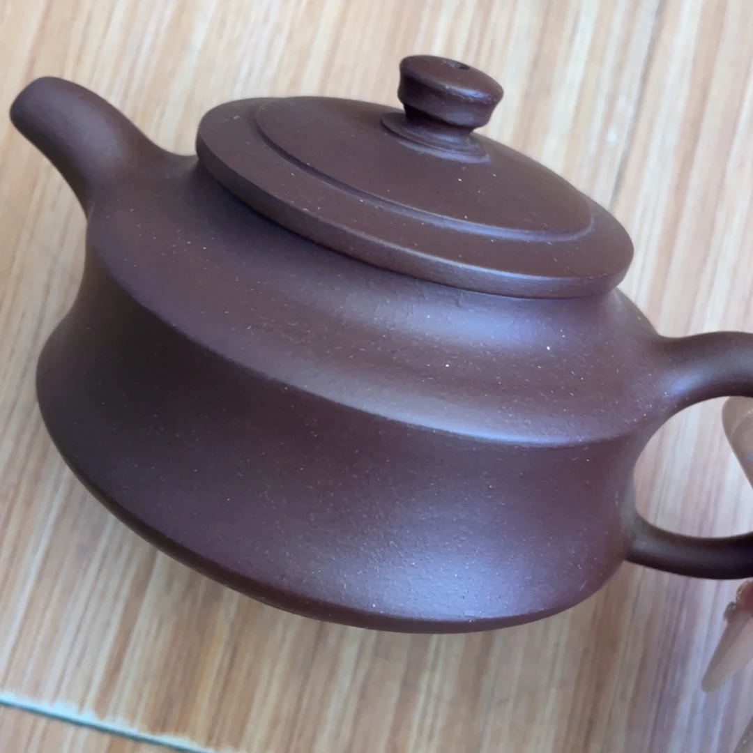茶壶底槽青紫砂艺术作品