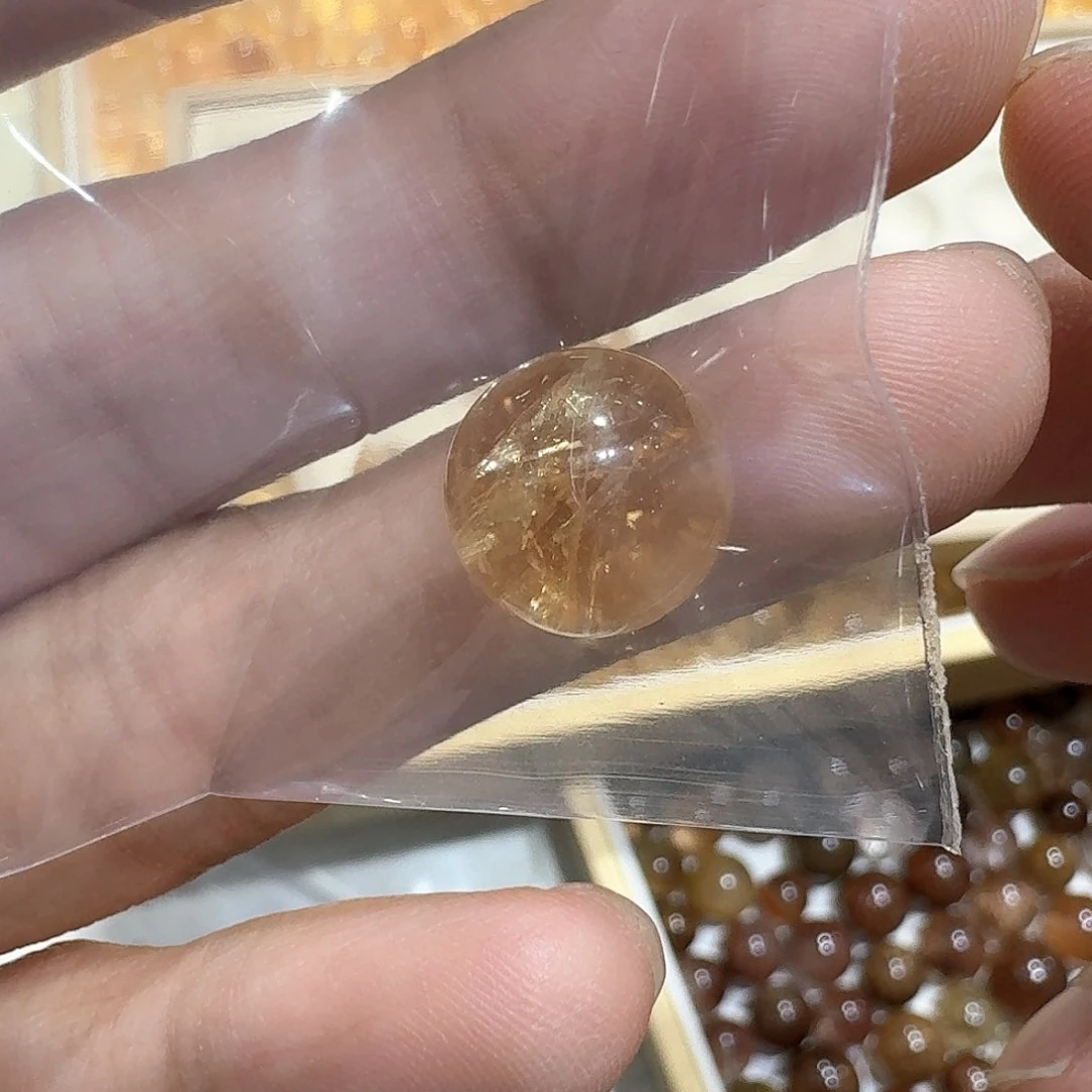 水晶打孔不退不换未镶嵌