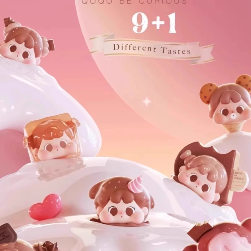 转转乐【拆盒】QOQO巧克力的季节潮玩盲盒