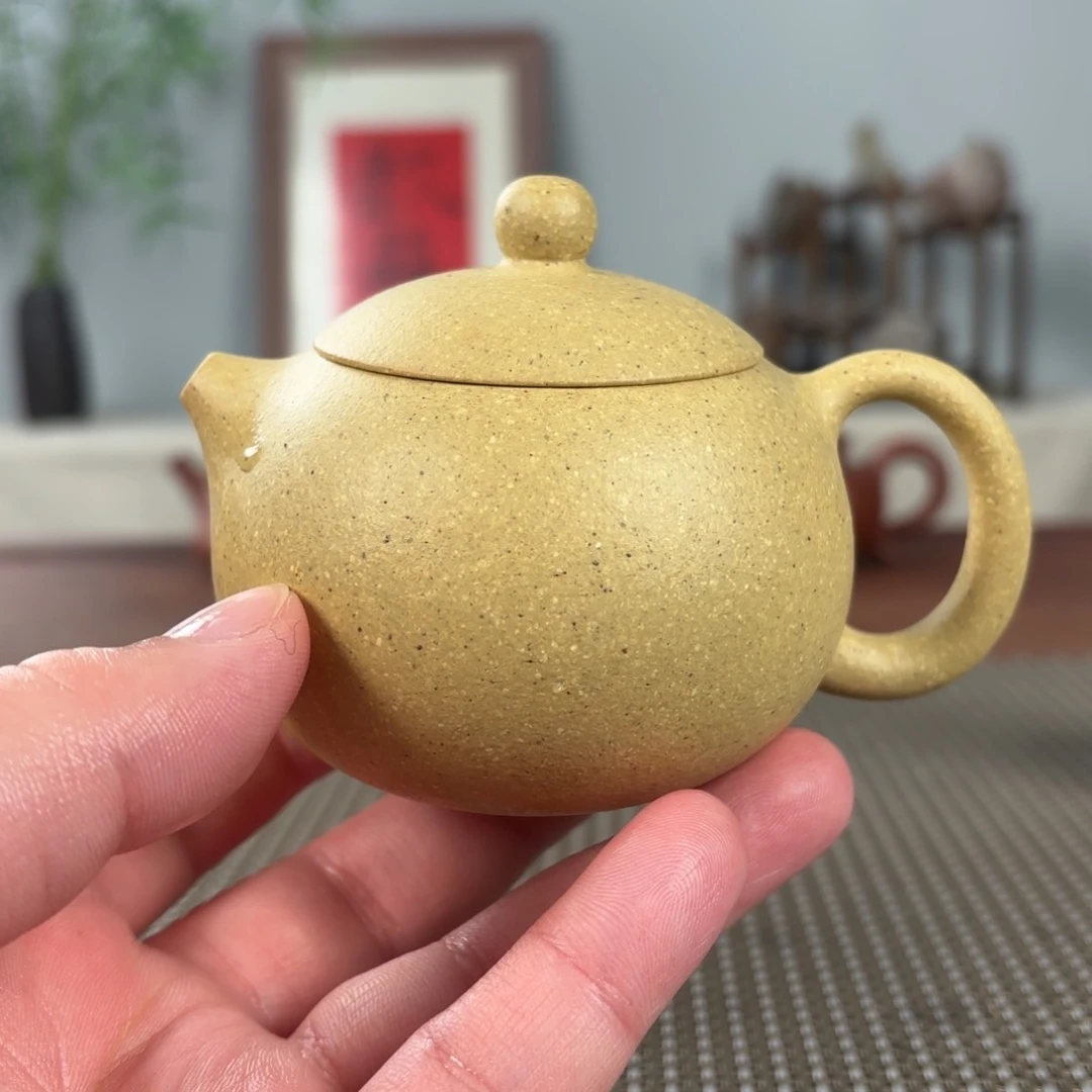 紫砂茶壶黄龙山原矿紫砂壶