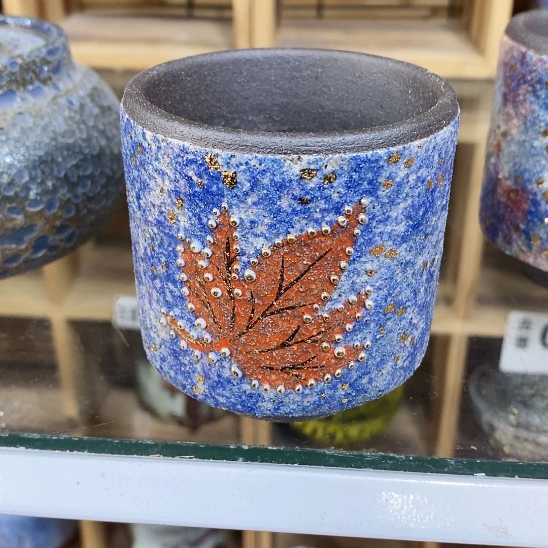 风**扬粗陶志野柴烧茶器