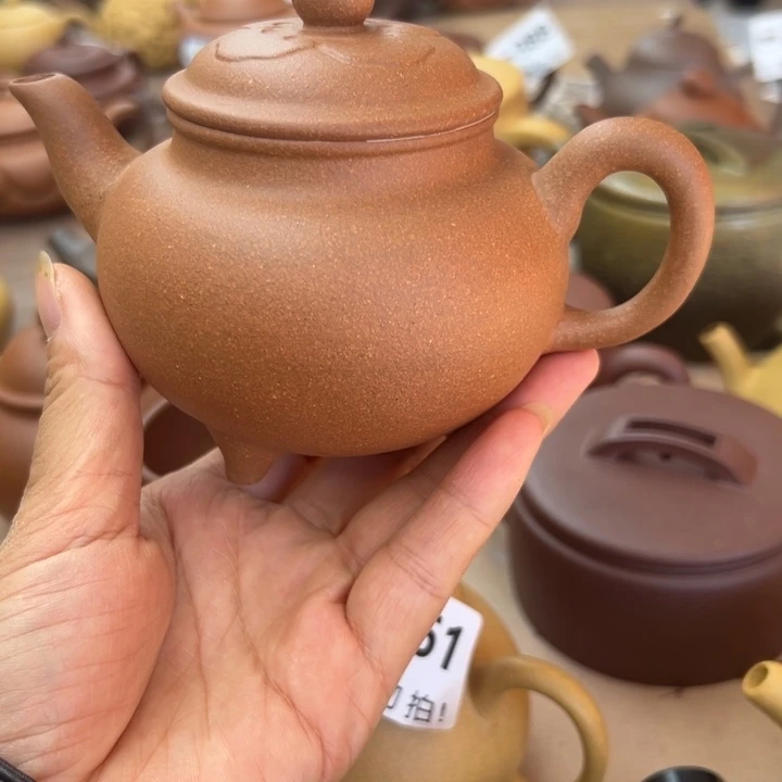 紫砂茶壶降坡泥不挑250