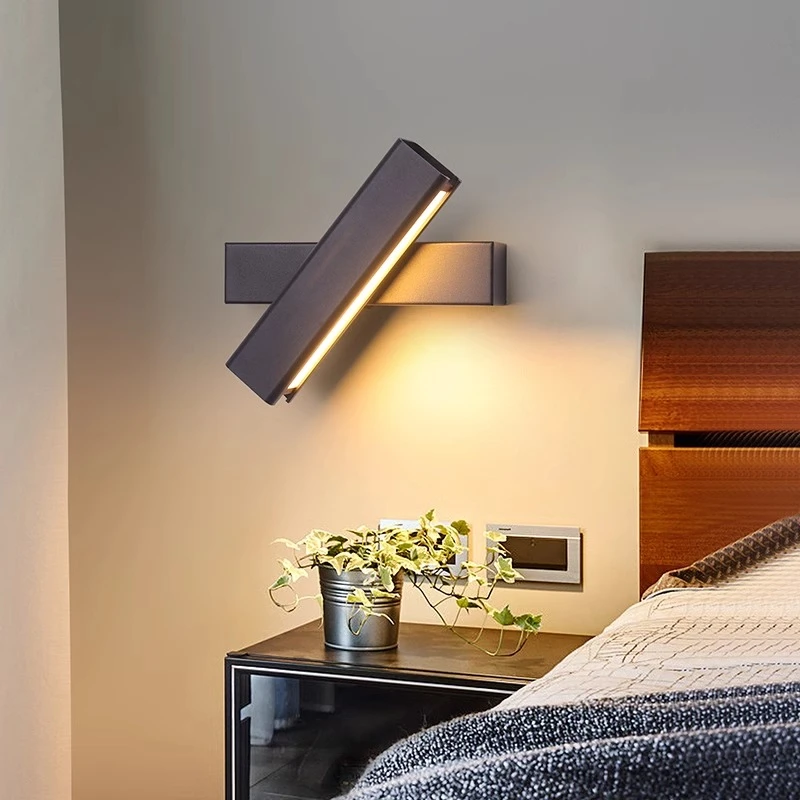 壁灯卧室现代简约创意中古风过道书房衣帽间客厅楼梯背景墙床头灯