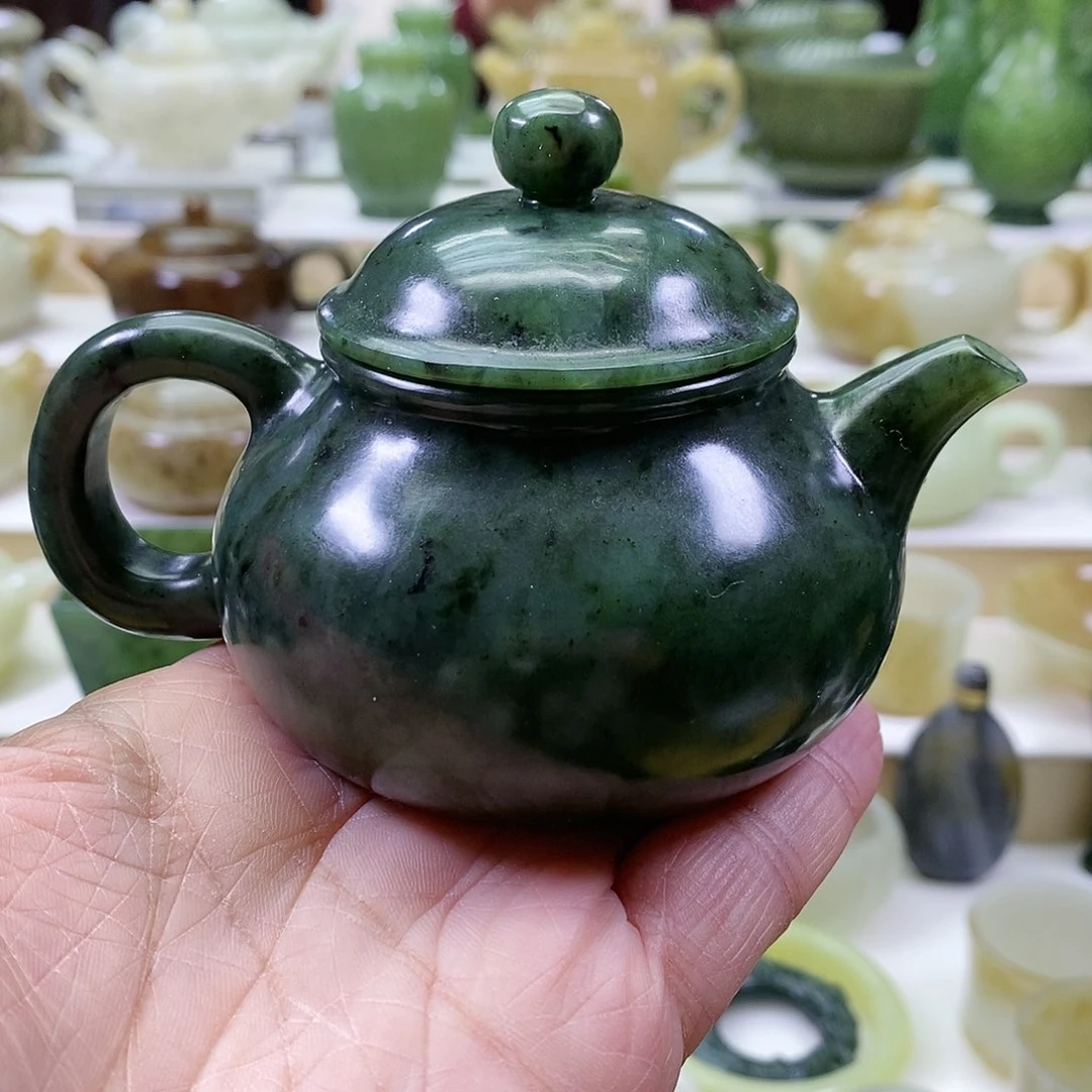 和田玉茶壶未镶嵌