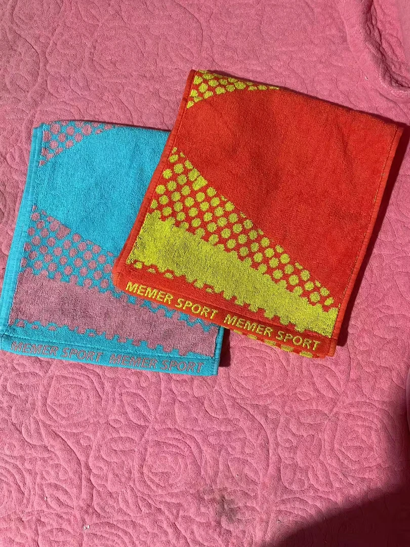 纯棉加长运动巾男女健身跑步吸汗擦脸瑜伽专用毛巾