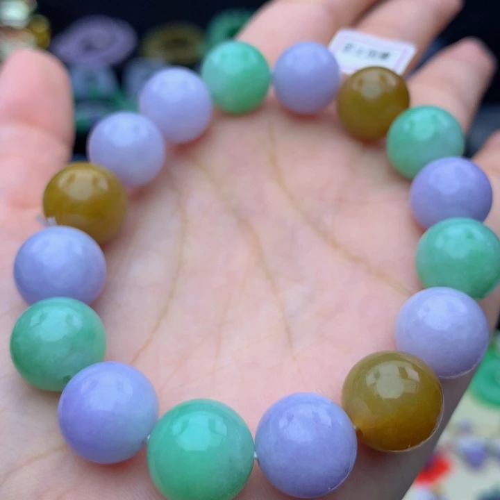 翡翠未镶嵌手链翡翠