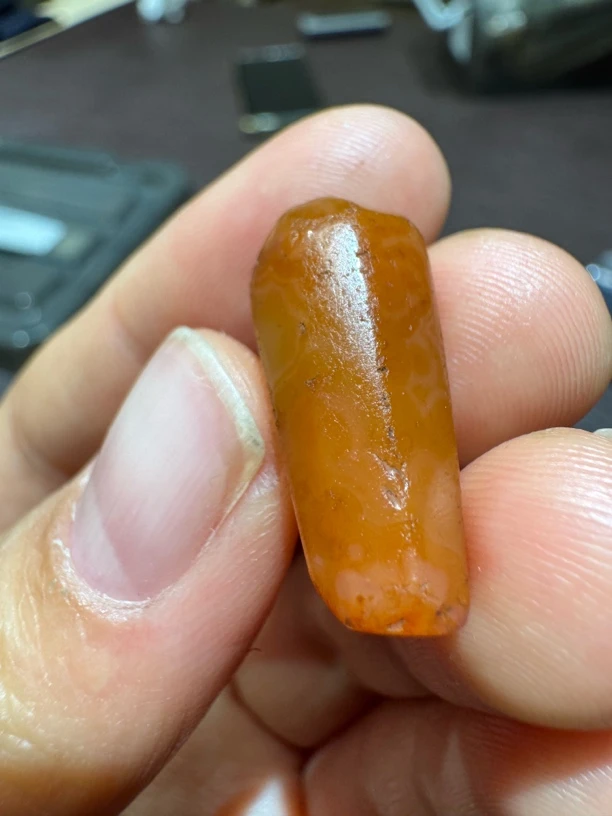 非金属玻璃吊坠 精美玉化珠子老型