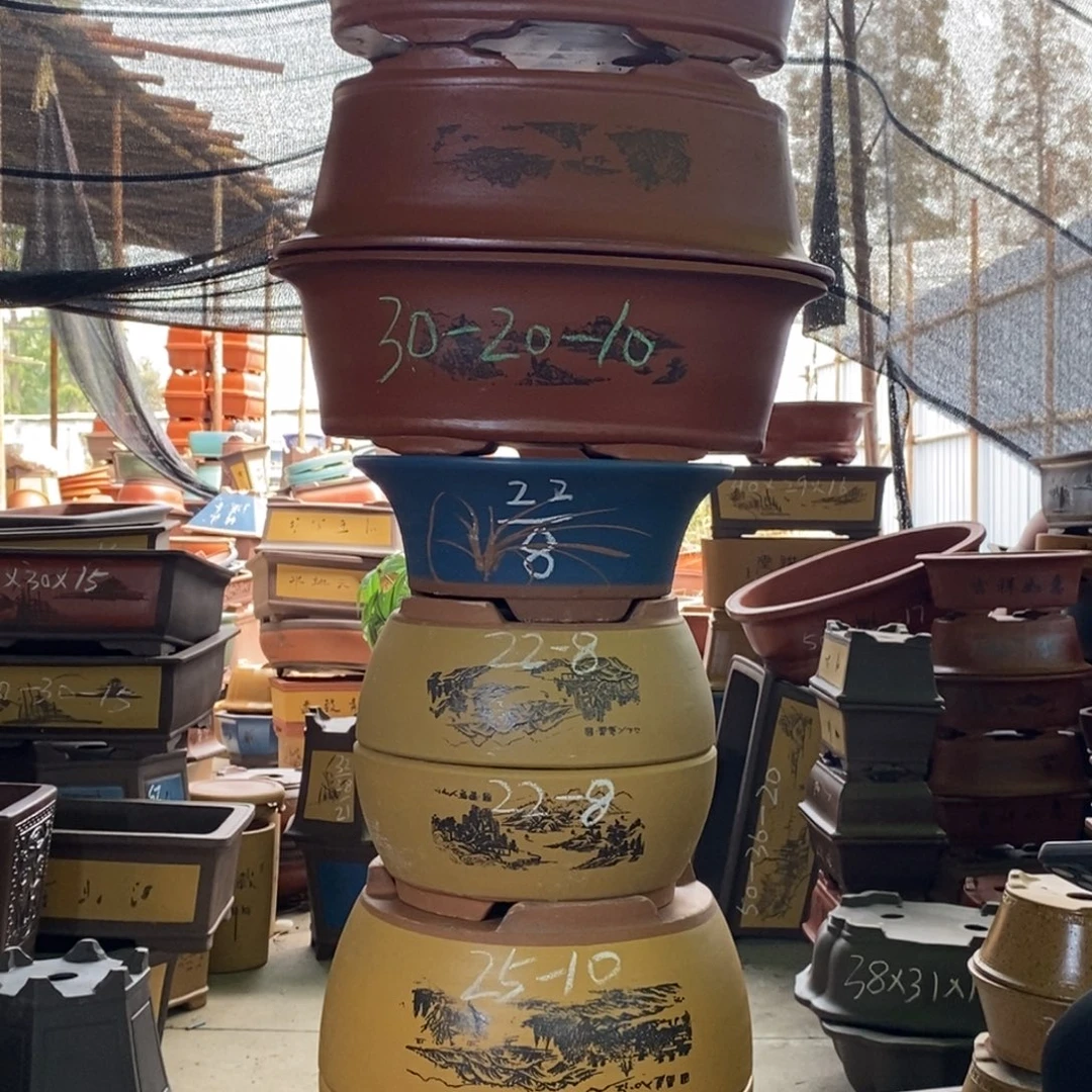 紫砂花盆紫砂紫砂