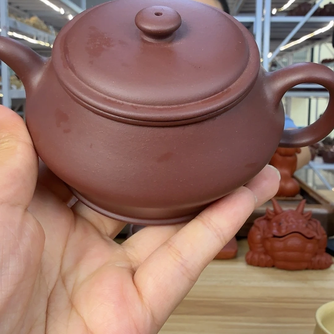 茶壶紫砂黄龙山原矿紫泥200
