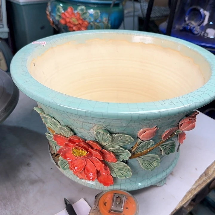 红陶小***?岭南100,000花盆