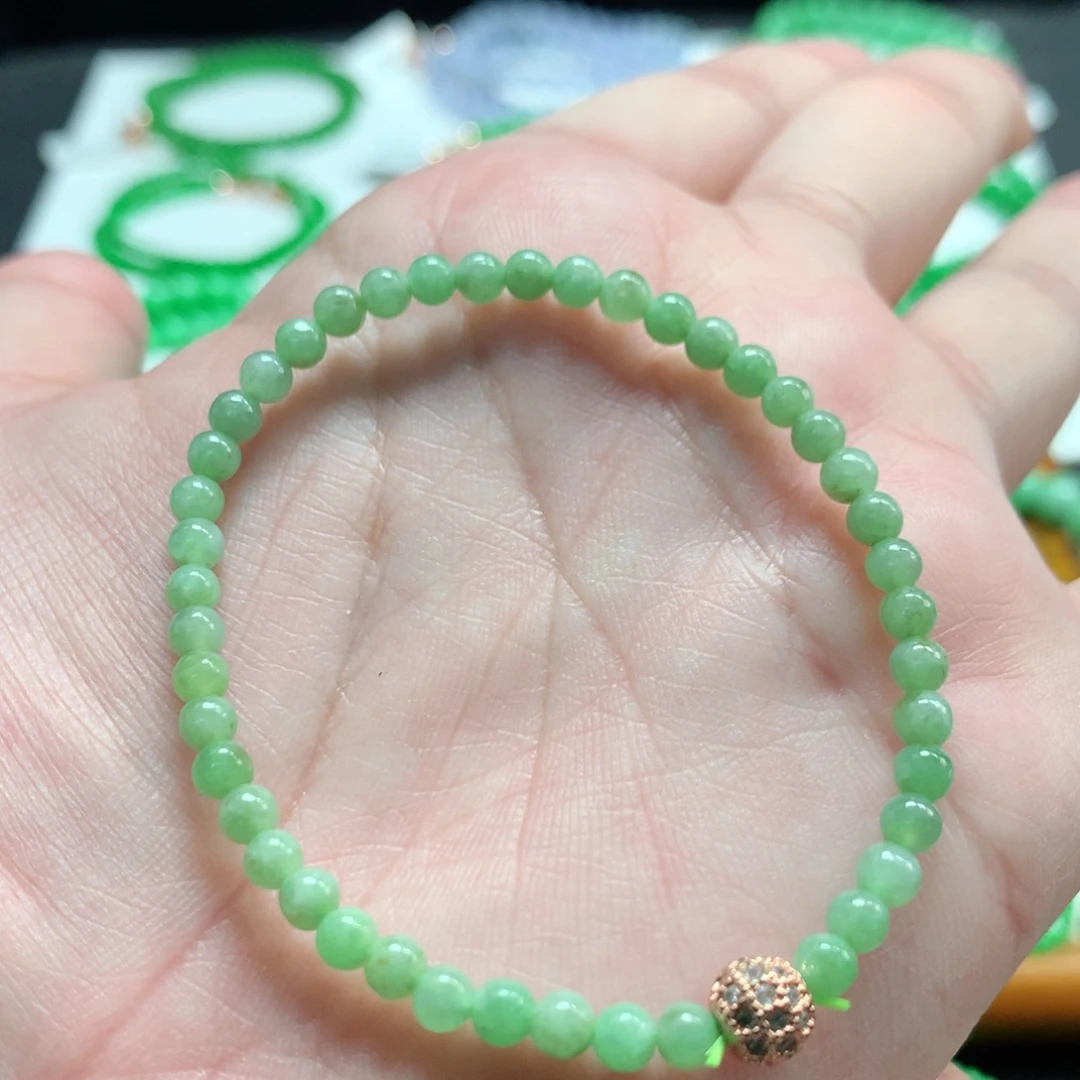 翡翠未镶嵌手链翡翠