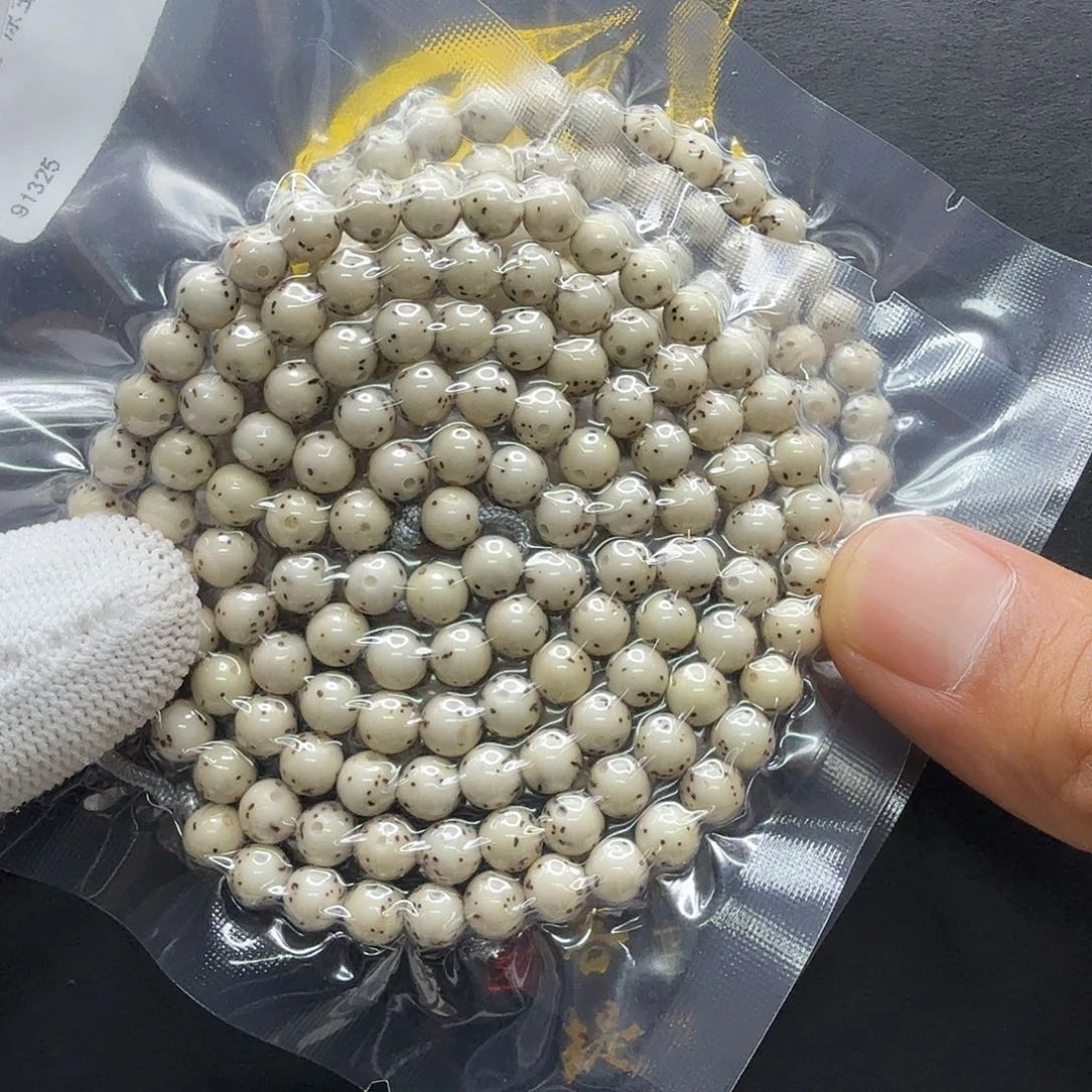 吊坠星月菩提18梵天糯冰大眼睛通体6圆108