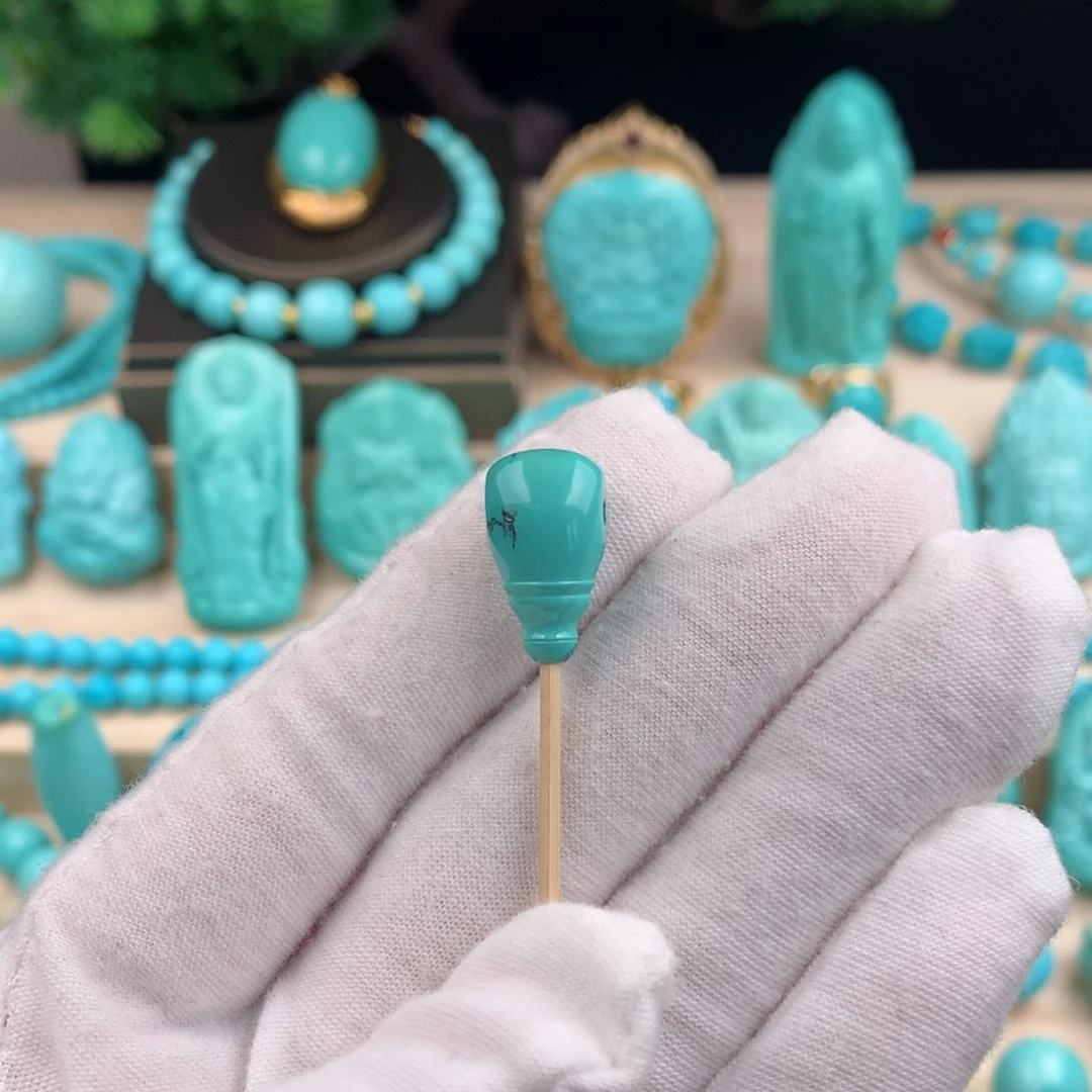 【闪购商品】绿松石珠宝半成品未镶嵌
