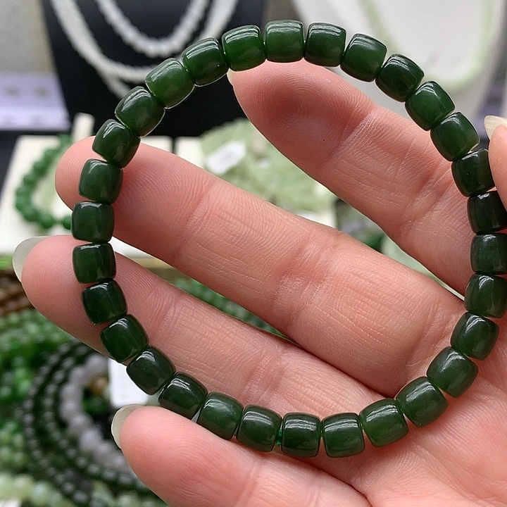 【闪购商品】和田玉手链未镶嵌6.2