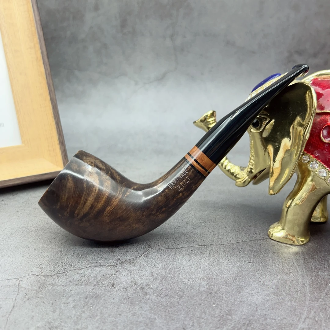 【马坝】意大利手工烟斗 进口石楠木烟具