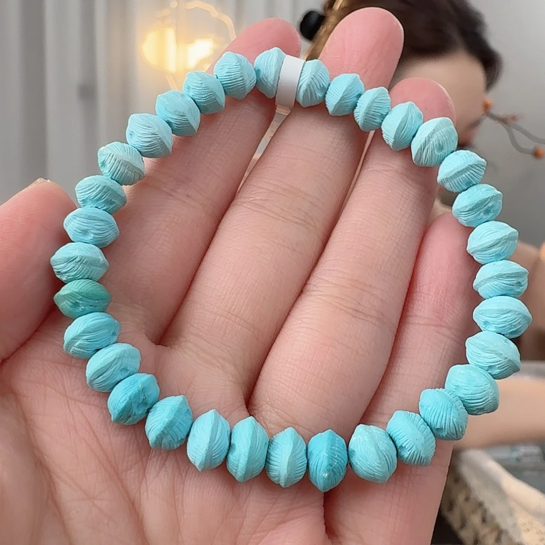 绿松石未镶嵌珠宝半成品