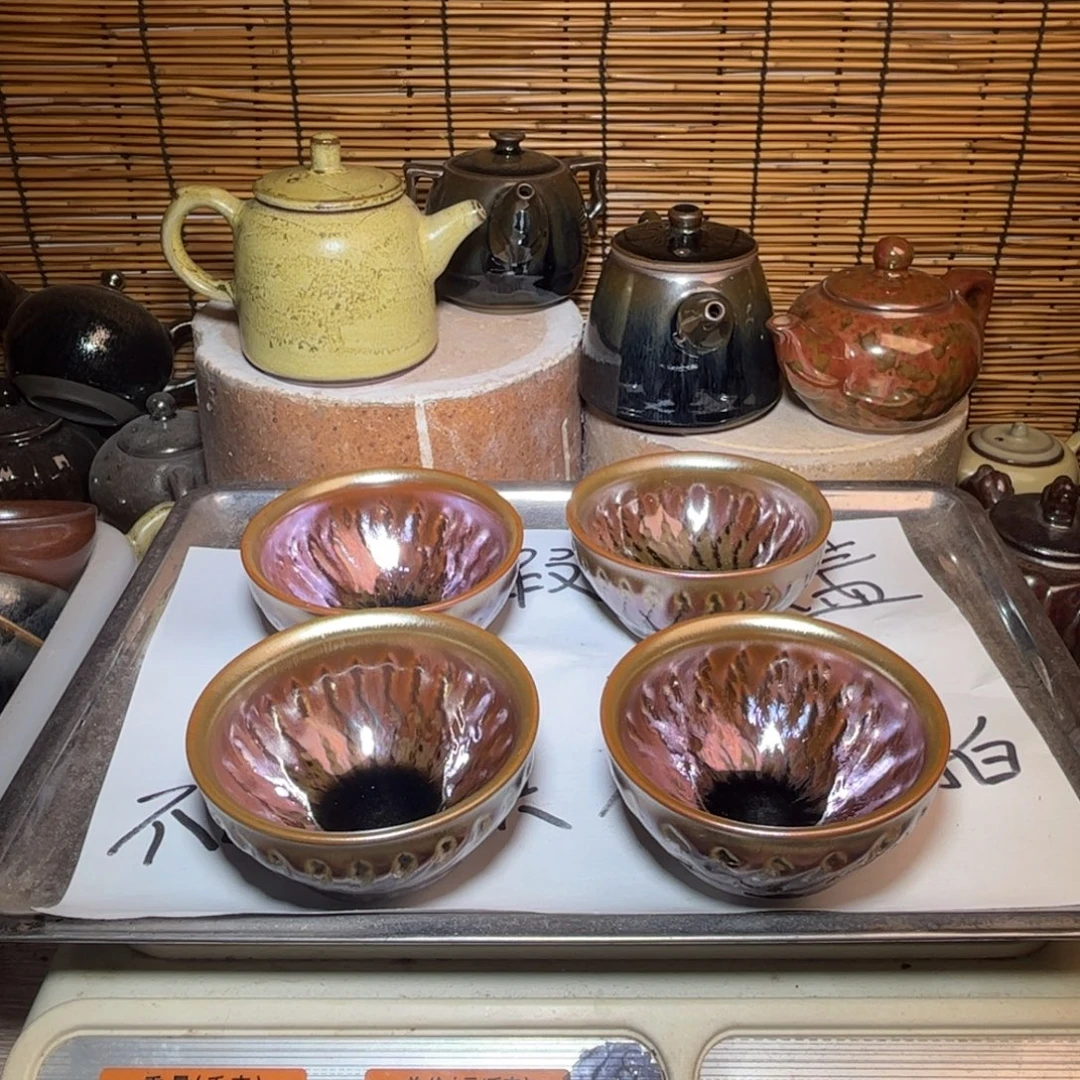 茶盏建窑建盏 微瑕作品