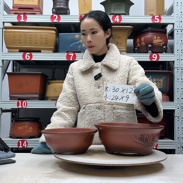花盆紫砂紫砂花盆