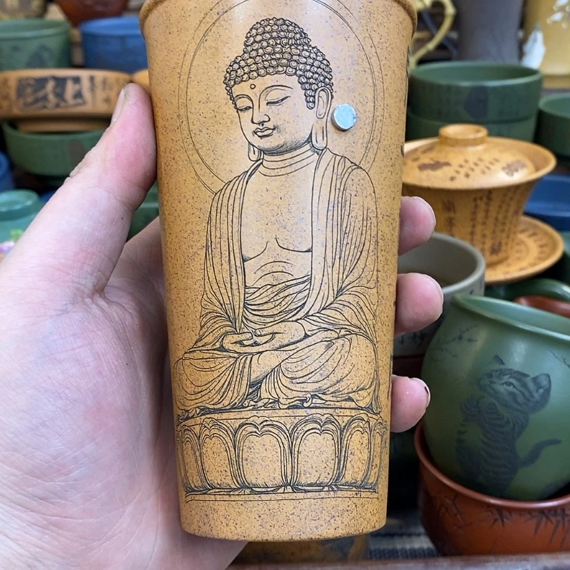 【闪购商品】紫砂杯子宜兴全手工紫砂杯