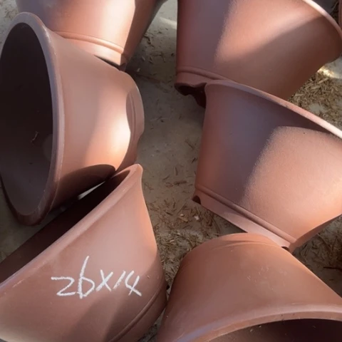 紫砂花盆100-6。100-6