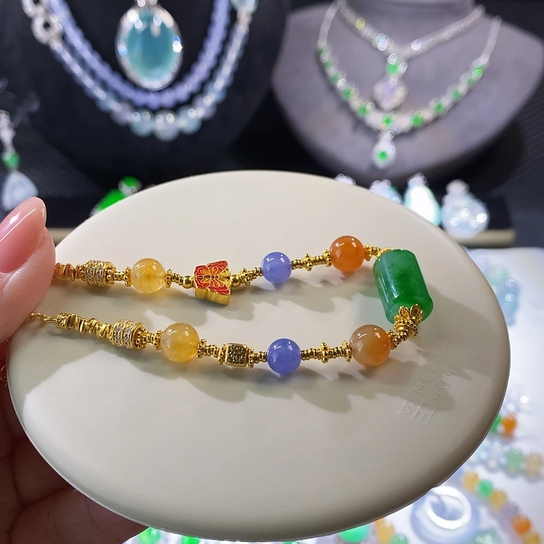 翡翠把件未镶嵌单圈