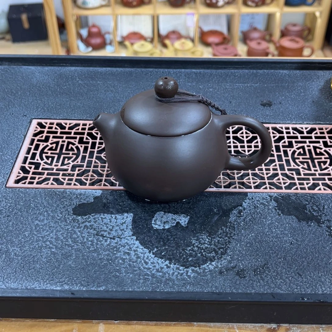 紫砂茶案小品西施西施