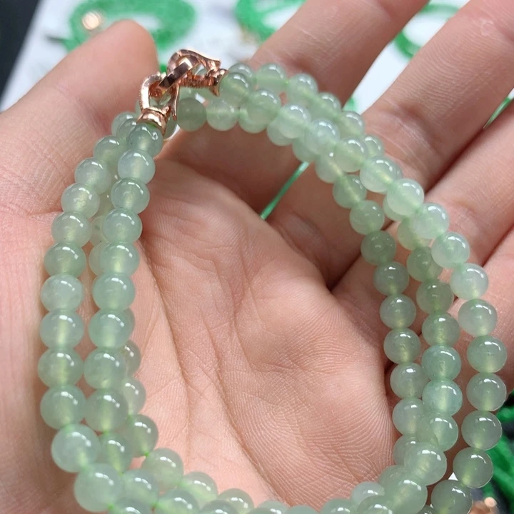 翡翠未镶嵌手链翡翠