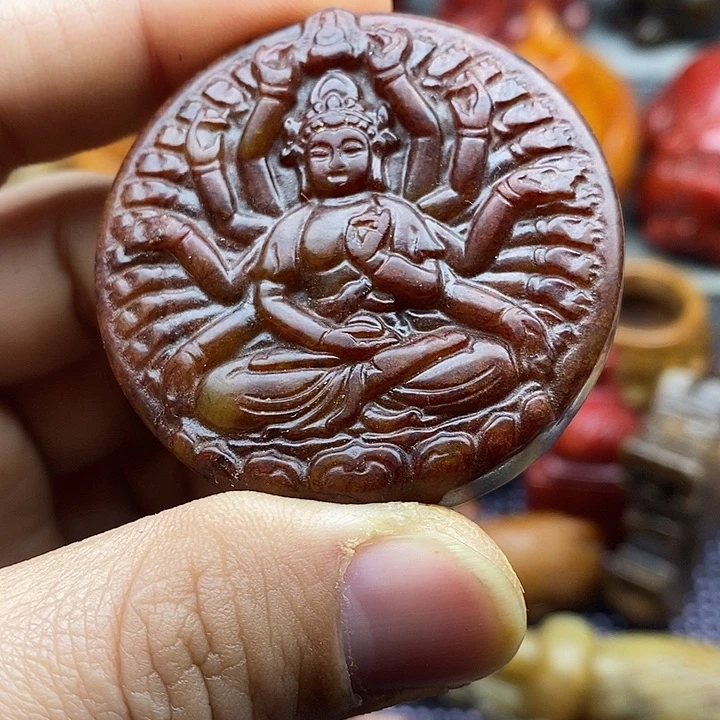 未镶嵌蛇纹石玉颈饰