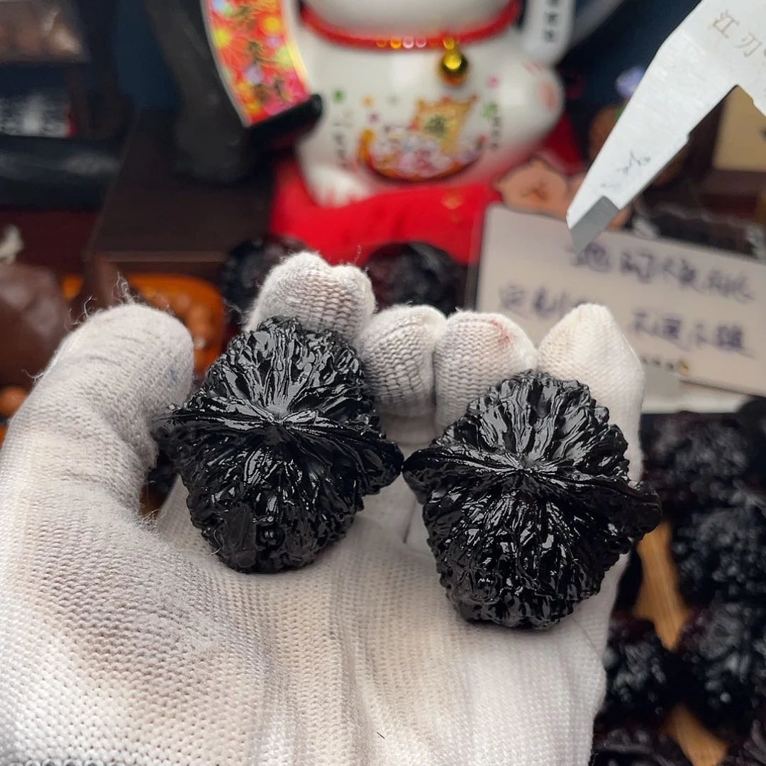 吊坠文玩核桃白狮子41