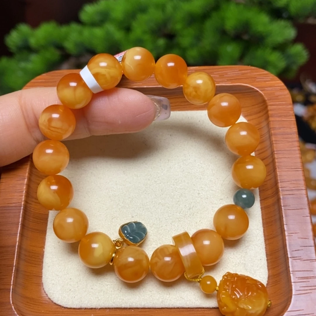 【闪购商品】手链蜜蜡未镶嵌手串