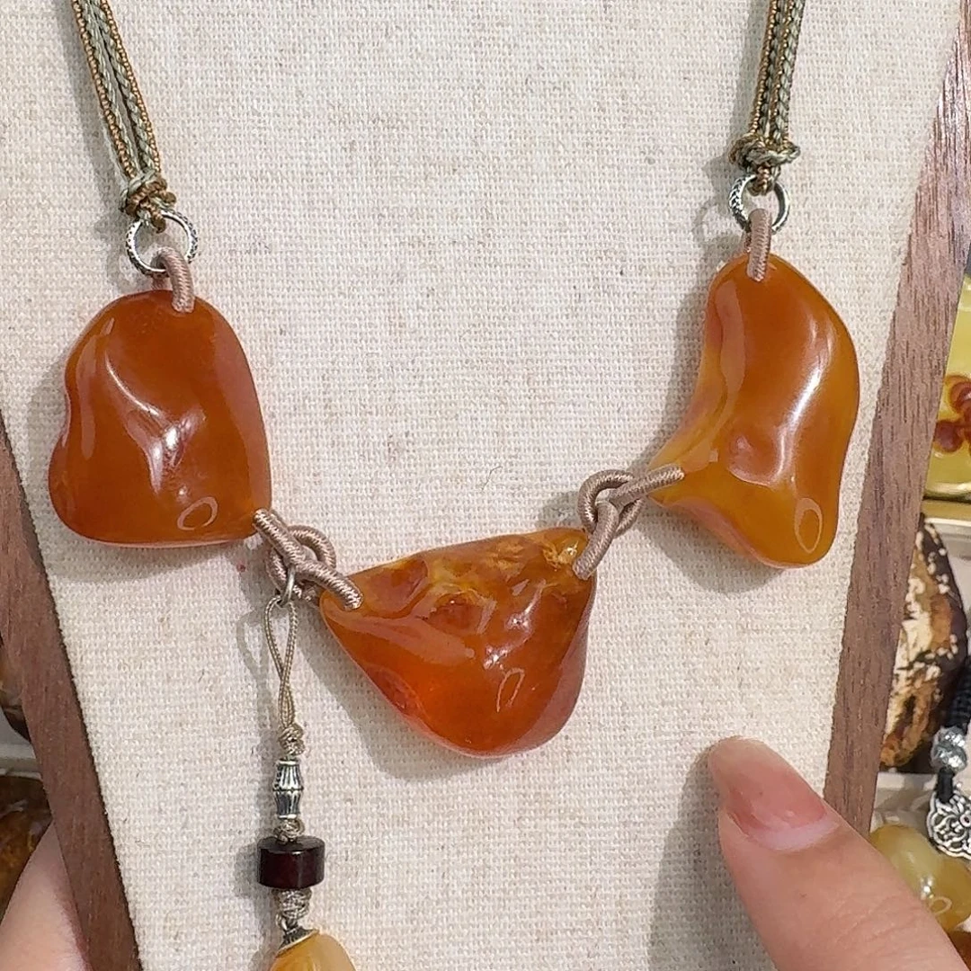 琥珀未镶嵌裸石我