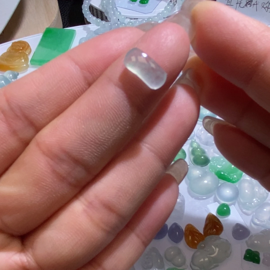 未镶嵌定制翡翠翡翠11.2/4.8/3.7