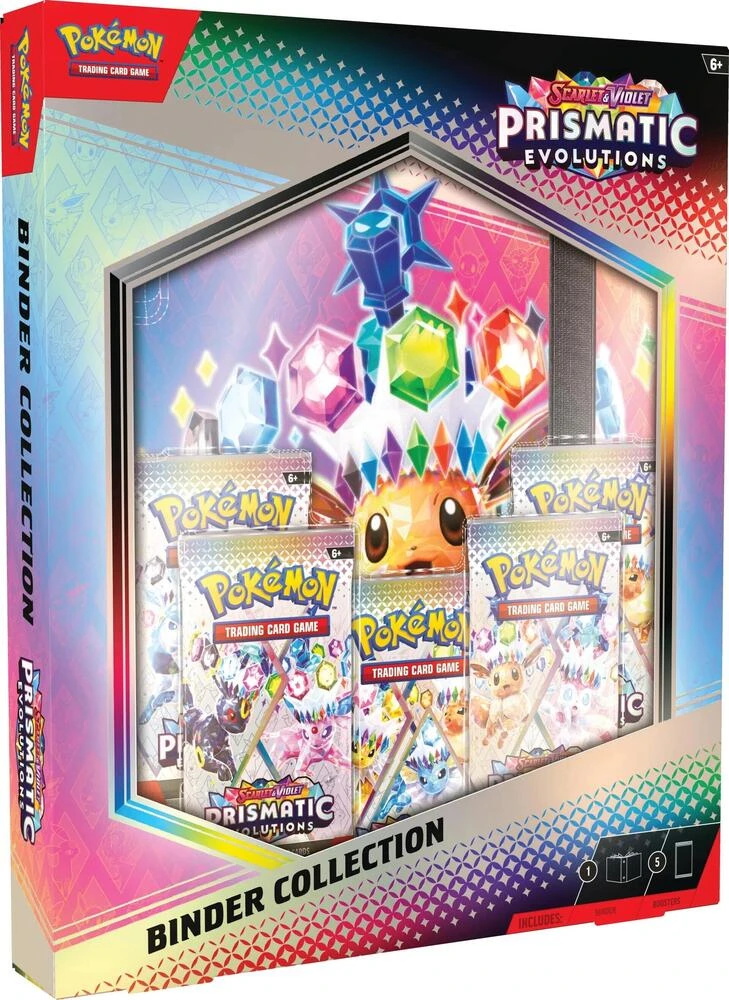 Pokemon 美版 宝可梦 钛金伊布卡册礼盒 (5包1卡册)1盒【默认代拆】