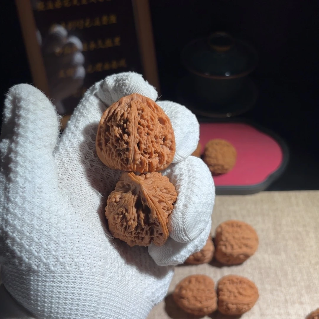 明***照文玩核桃吊坠核桃