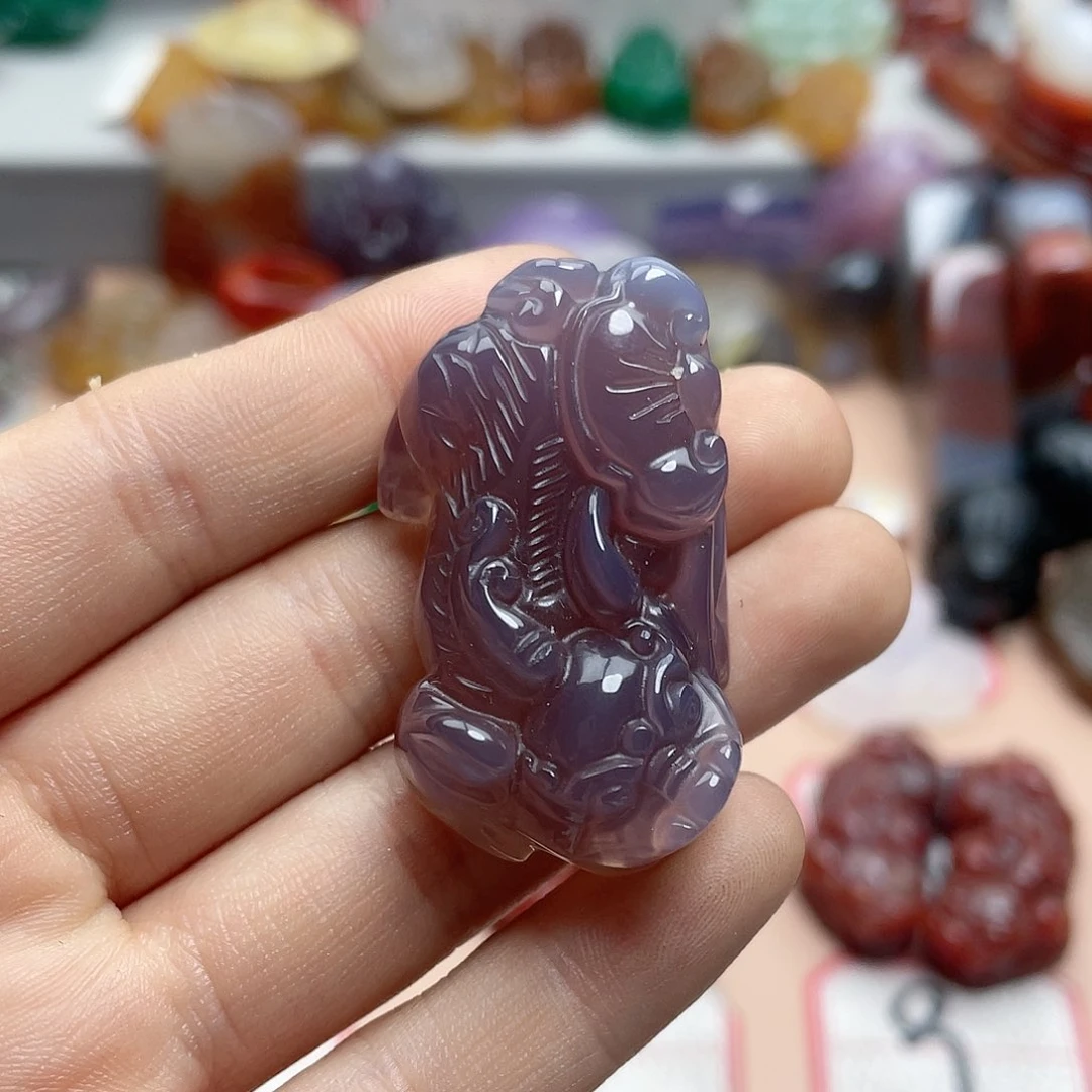 玛瑙/玉髓颈饰合金宏*