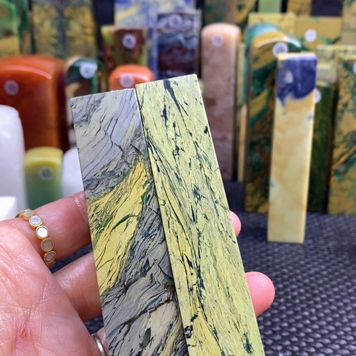 四川石雪*青田石印章石