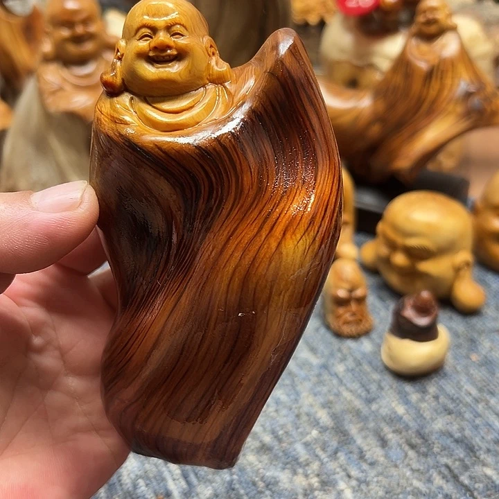 柏木太行崖柏摆件