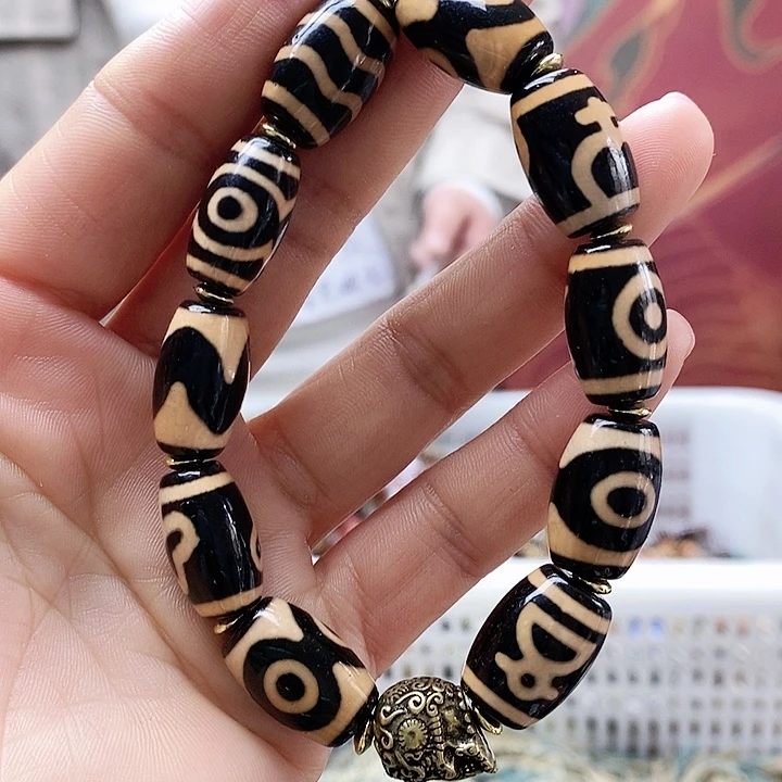 玛瑙/玉髓合金颈饰