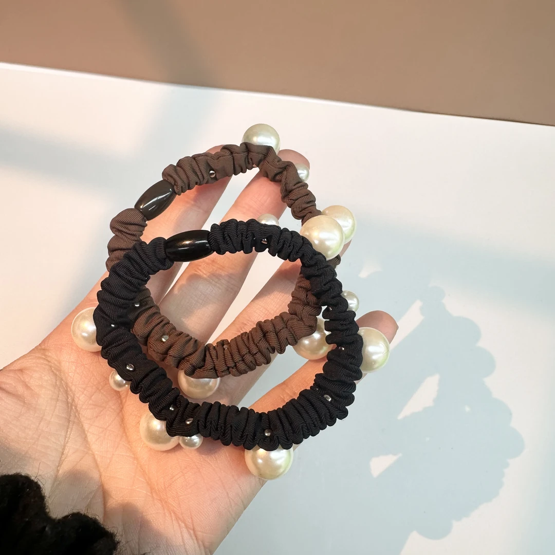 L445夕洛两条装轻职风复古宫廷原创设计发绳发圈女通用