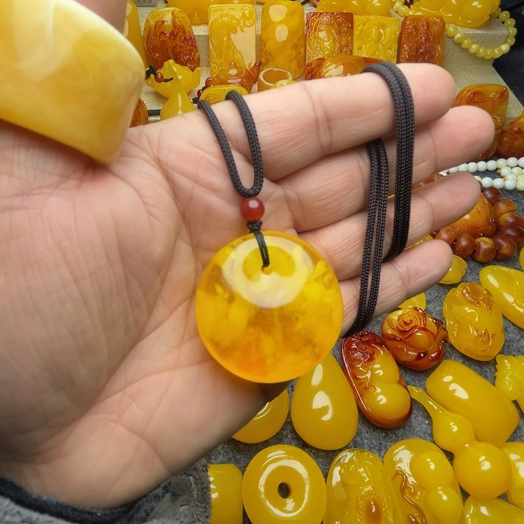 非金属平安扣 公主扣 俄罗斯新蜜