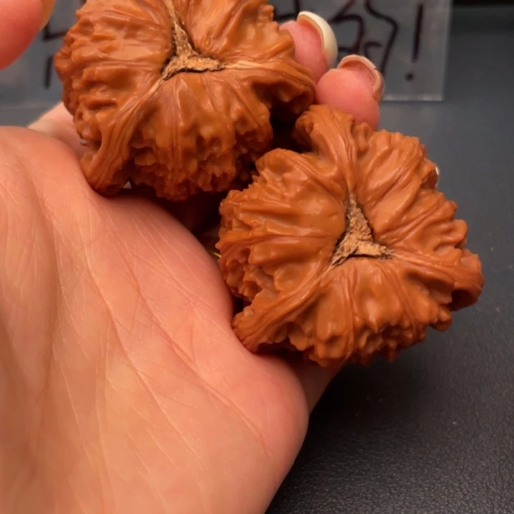 7***2吊坠文玩核桃白狮子