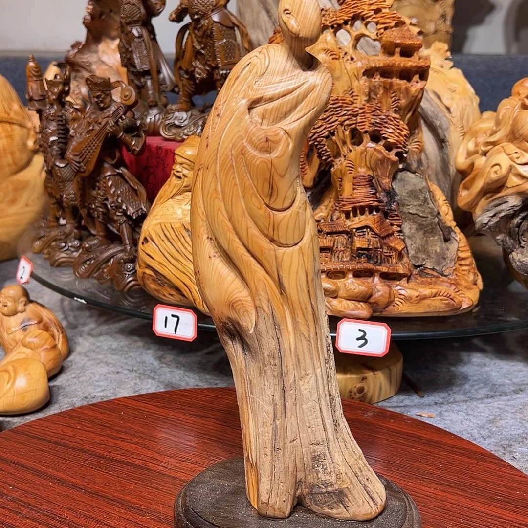 柏木（崖柏）崖柏木手把件摆件